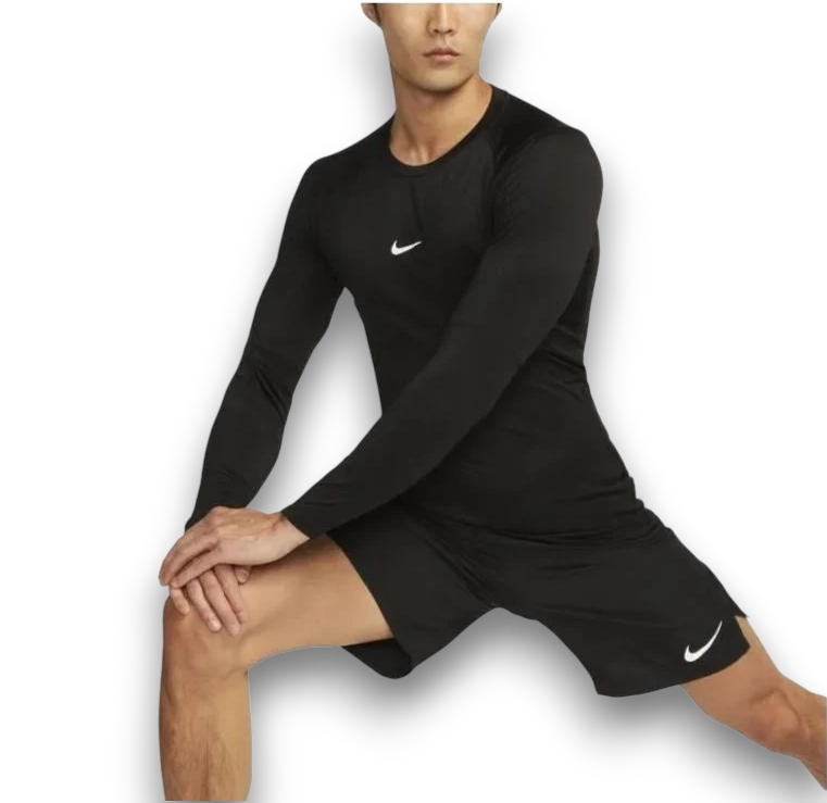 Nike Pro Dri-FIT Shirt Heren Zwart
