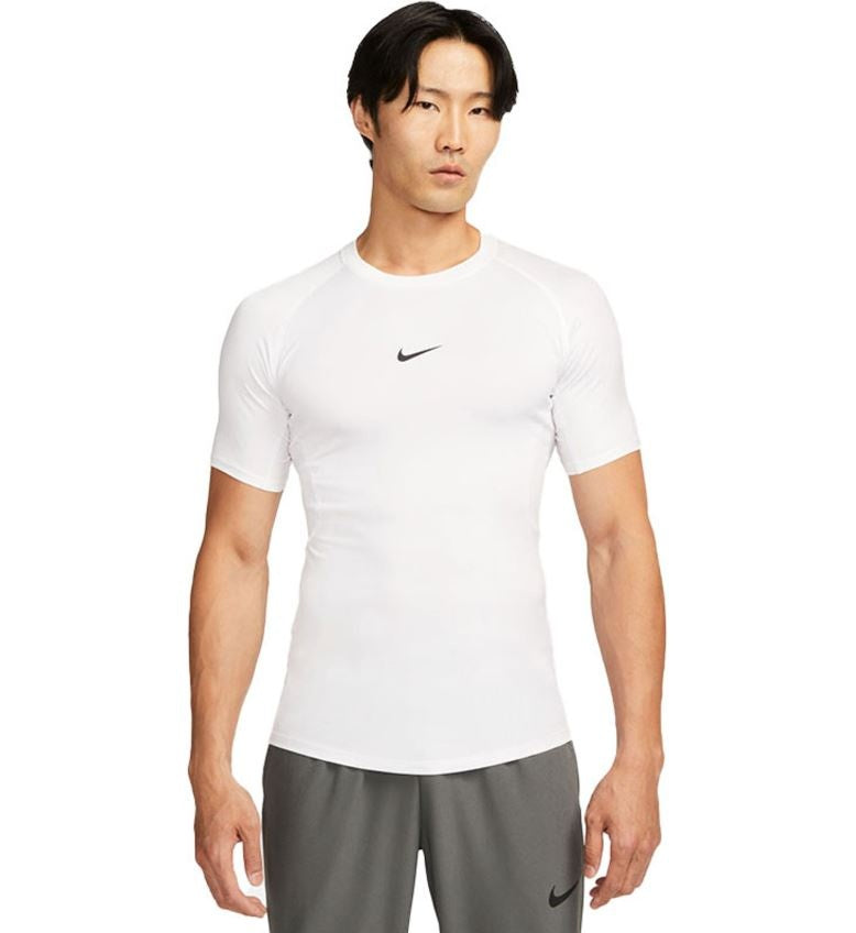 Nike Pro Dri-FIT Sportshirt Heren Wit