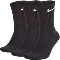 Nike Everyday Cushion Crew Sokken 3 paar Zwart